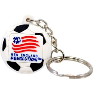 New England Revolution Sierra Mist Vtg Soccer Ball Keychain